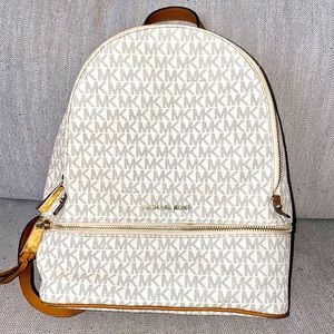 Michael Kors Monogram Backpack